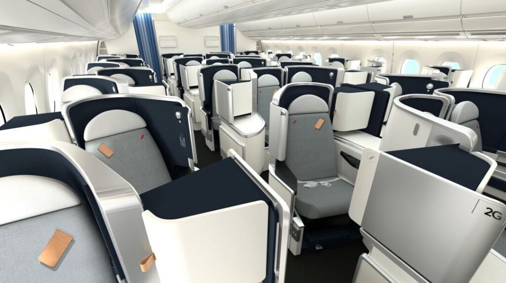 Combien coûte un billet d’avion en business class ?