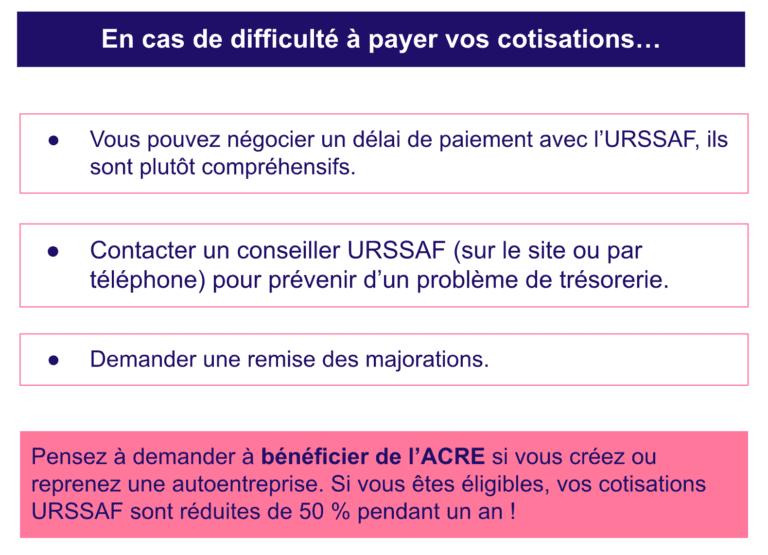 Illustration de la difficulté à gérer une dette urssaf pour les autoentrepreneurs
