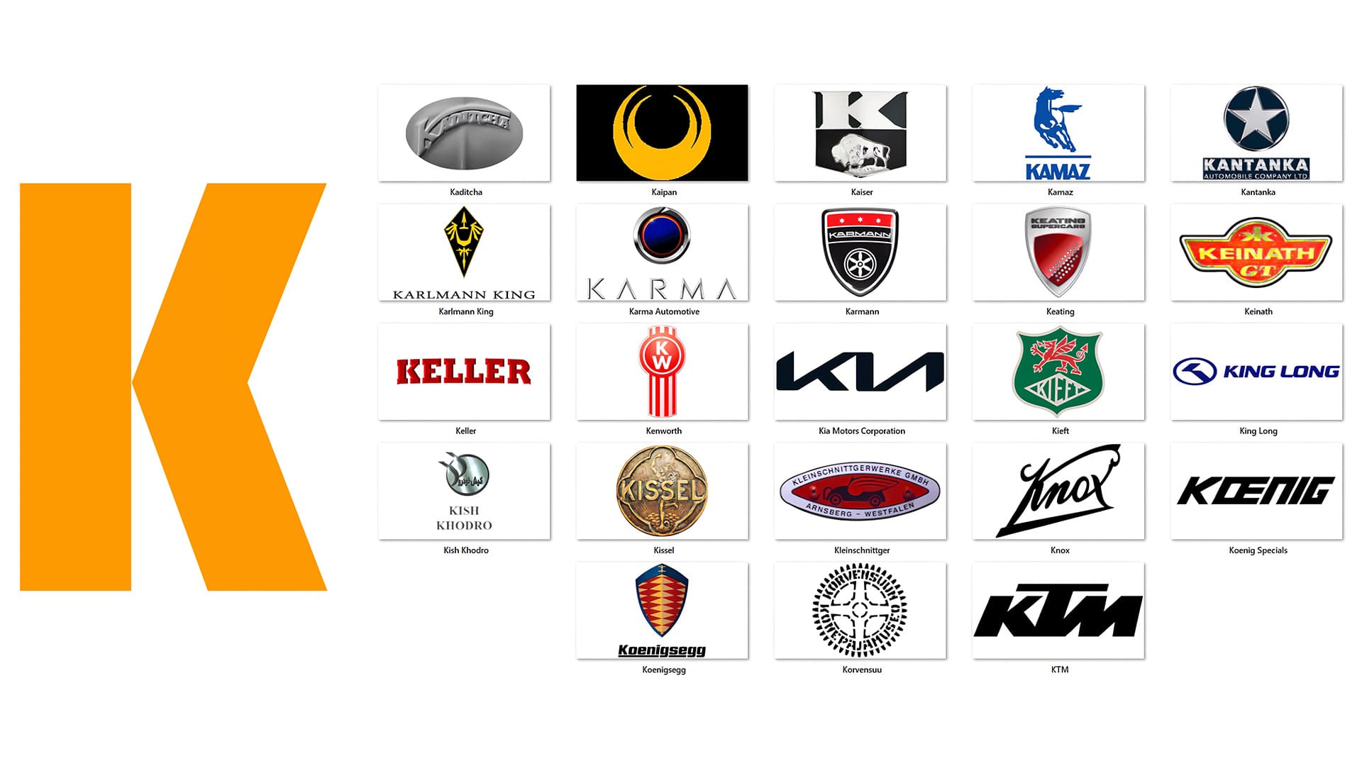 Logo métiers K