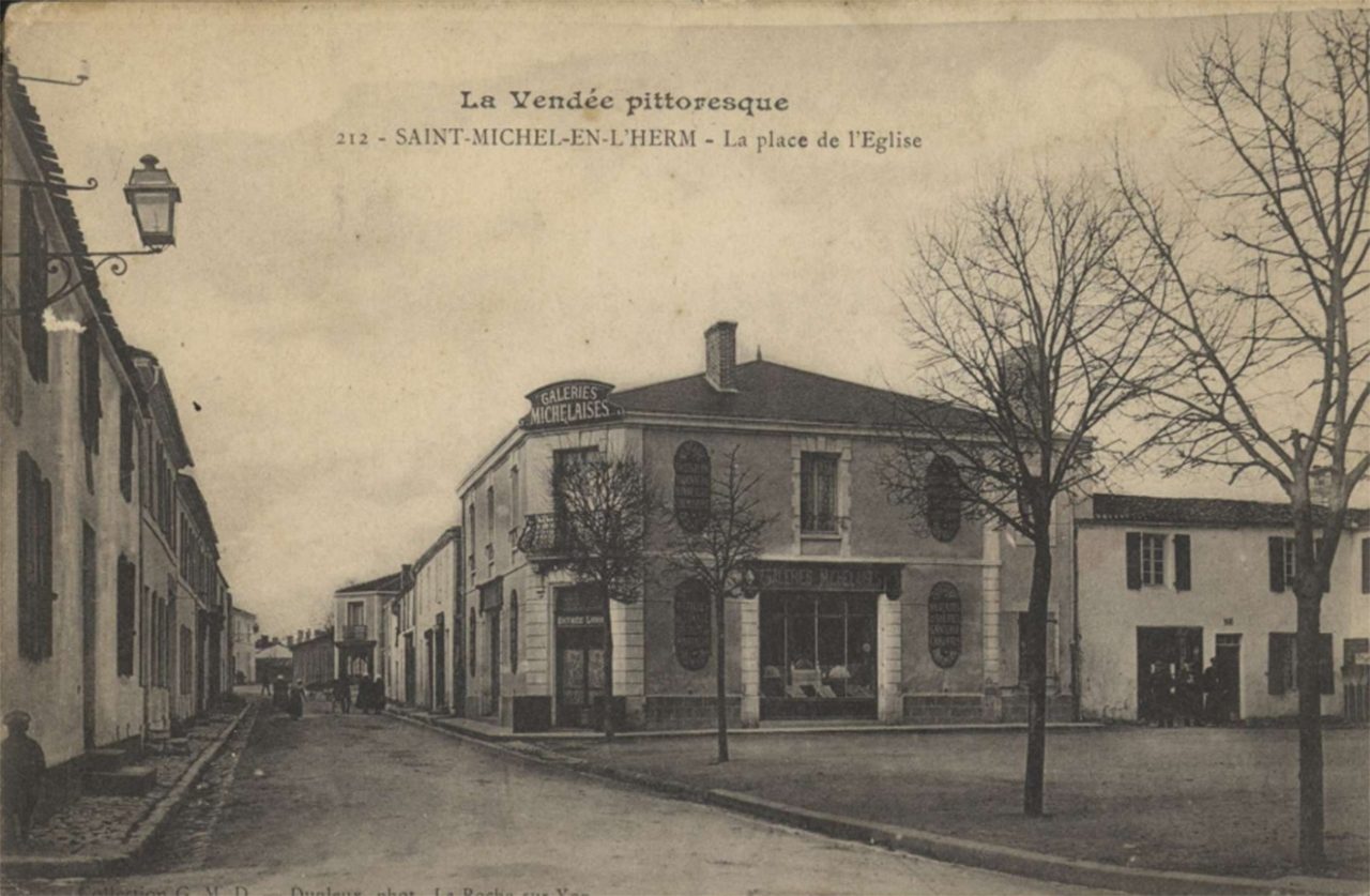 Carte postale ancienne Saint-Michel-en-l’Herm