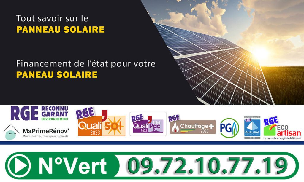 Vue panoramique de Champagné-les-Marais illustrant le code postal 85450 avec des panneaux solaires