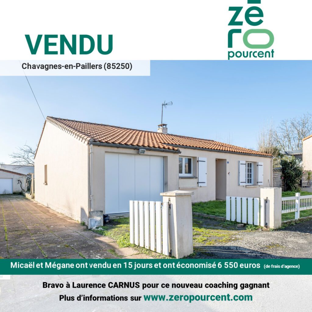 Maison typique à vendre à Chavagnes-en-Paillers 85250 avec jardin