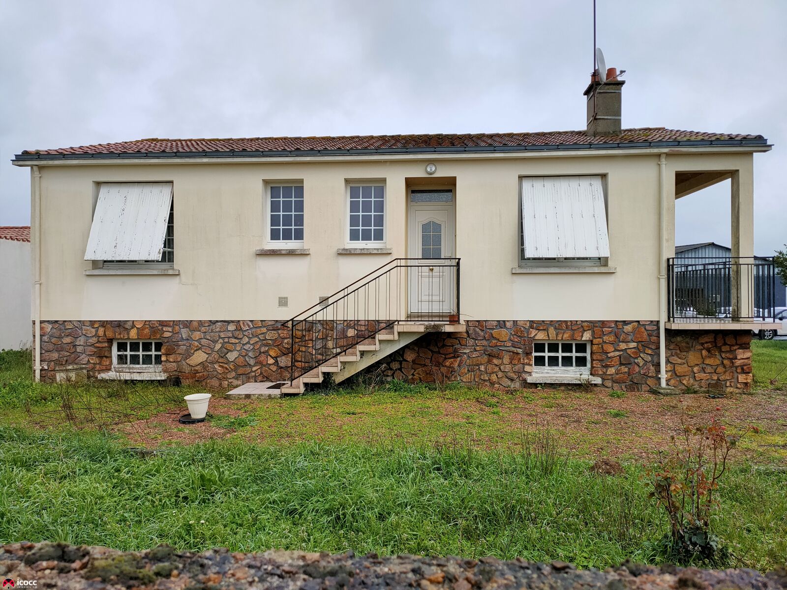 Maison typique à Sainte-Gemme-la-Plaine