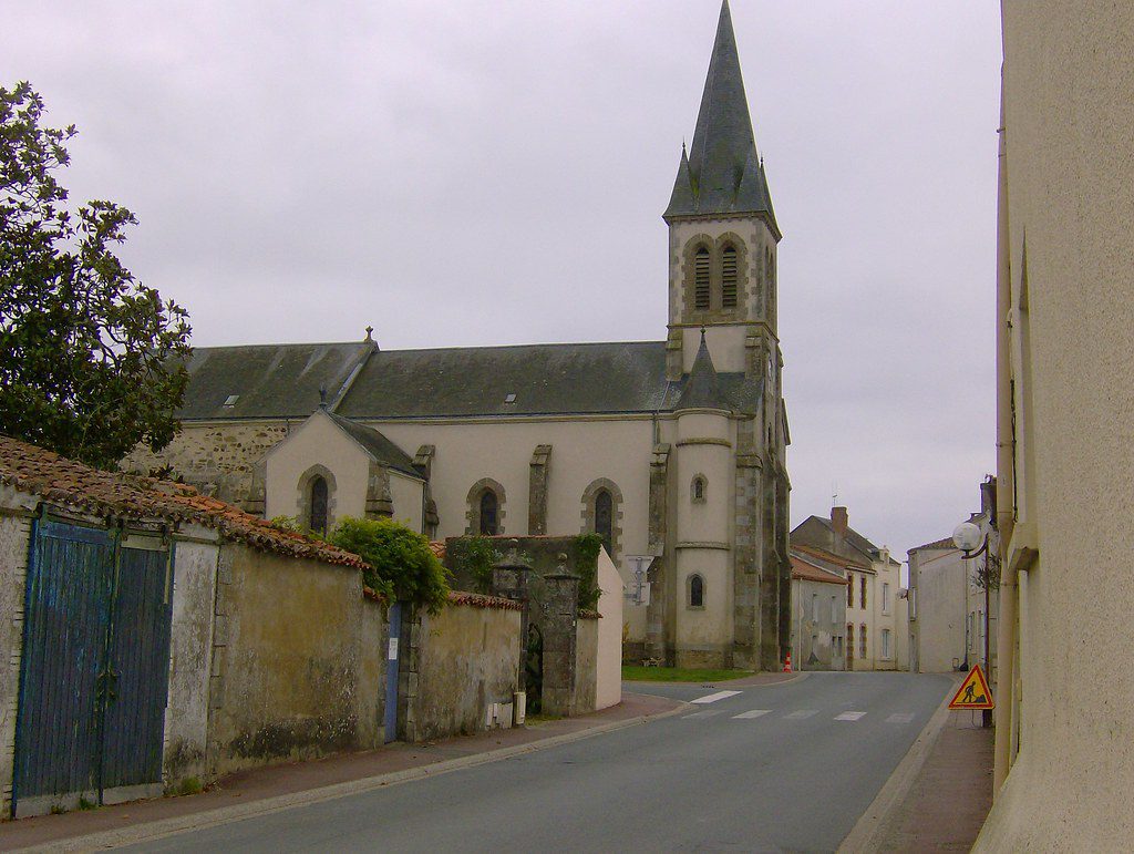 Rue du centre de La Copechagnière