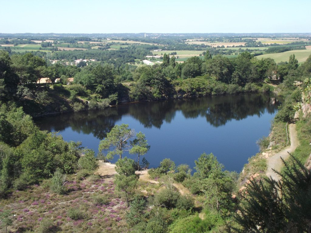 Paysage du village de Cheffois en Vendée