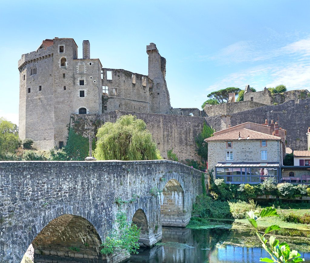 Vue aérienne de La Bernardière