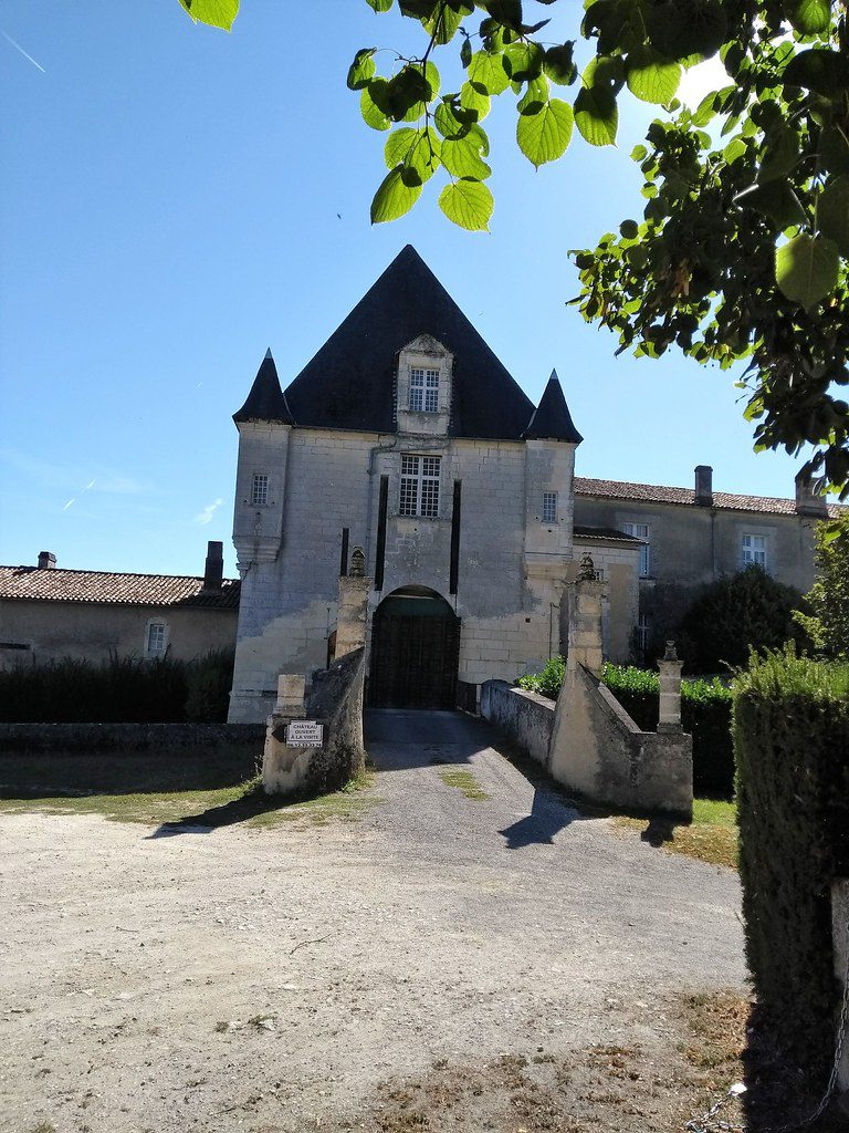 Vue aérienne de La Genétouze en Charente-Maritime avec paysage naturel