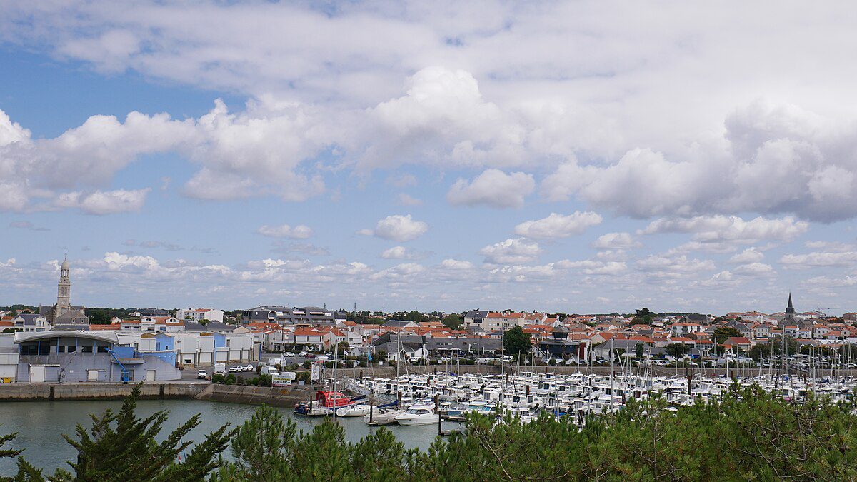 Vue aérienne Saint-Gilles-Croix-de-Vie