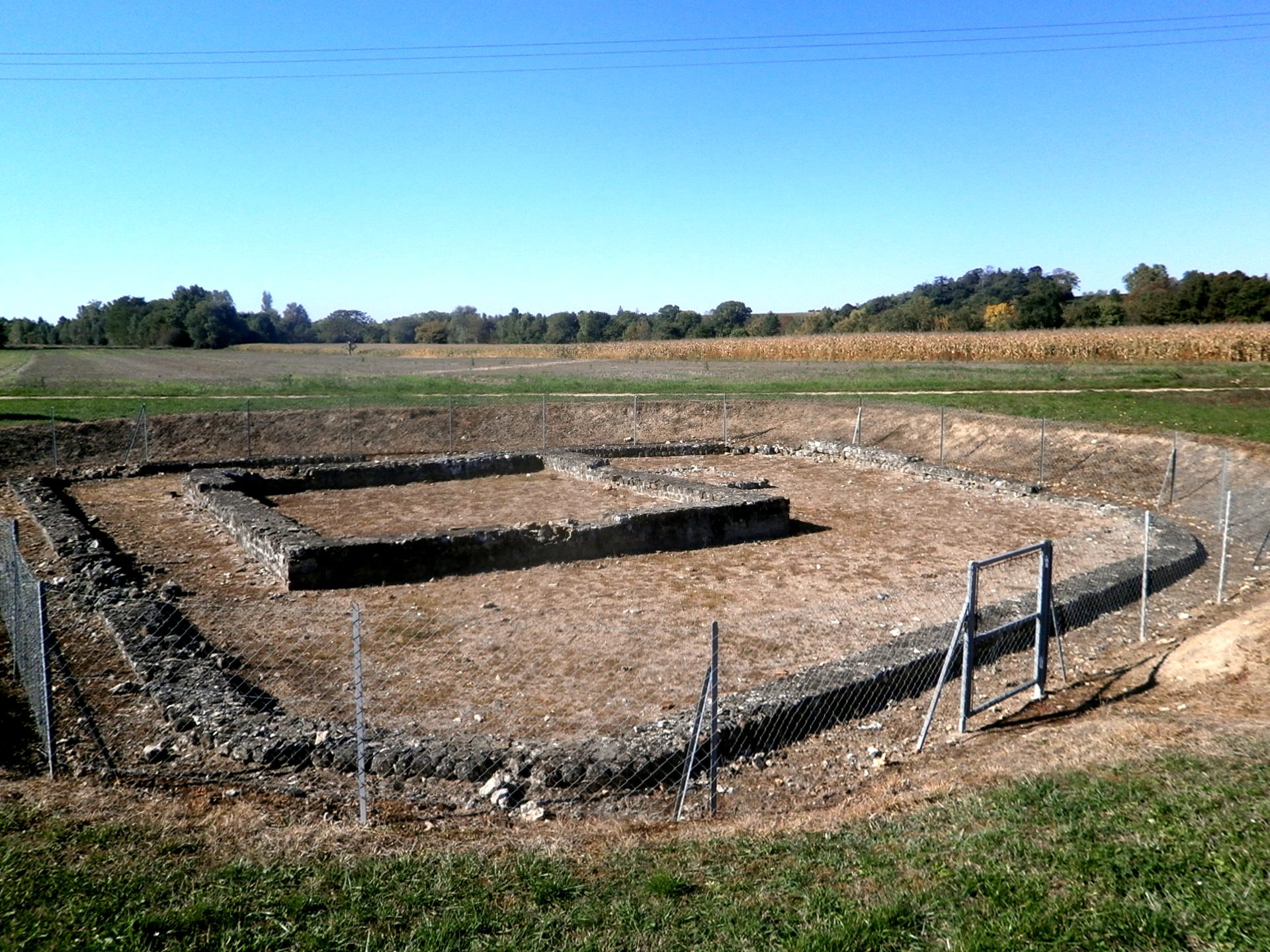 Vue historique de Pouillé Loir-et-Cher