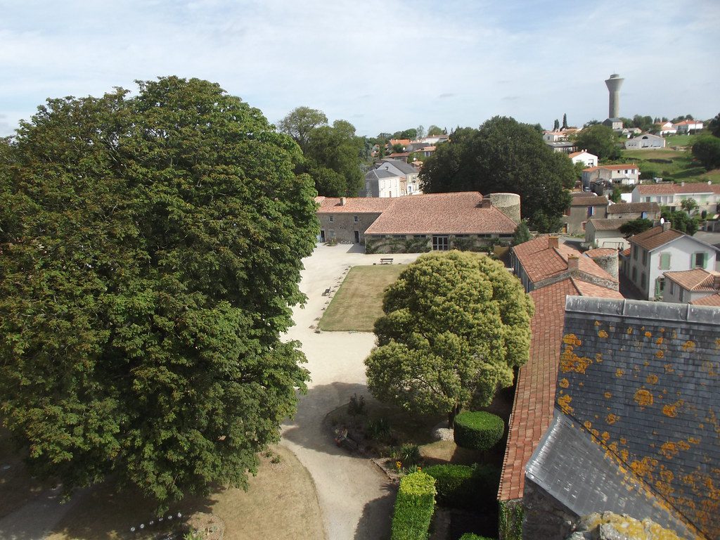 Vue panoramique de La Chapelle-Palluau mettant en valeur son environnement naturel et ses habitations
