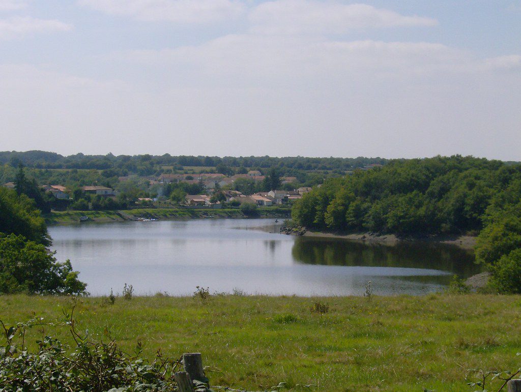 Vue aérienne de Saint-Avaugourd-des-Landes